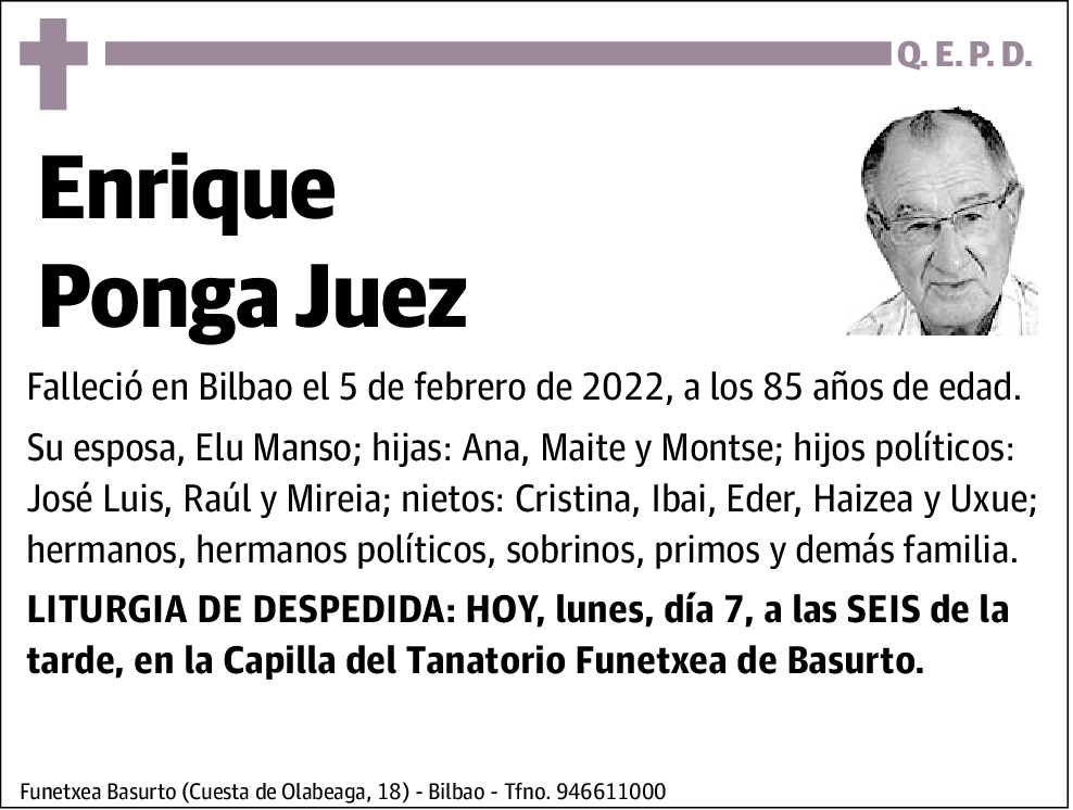 Enrique Ponga Juez