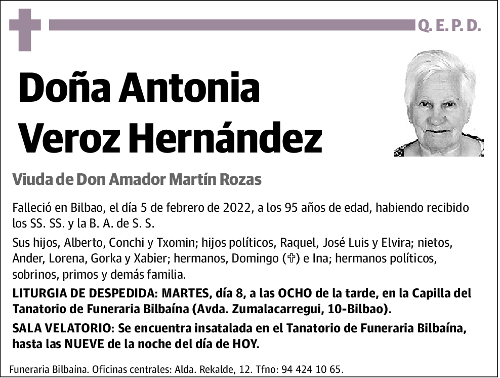 Antonia Veroz Hernández