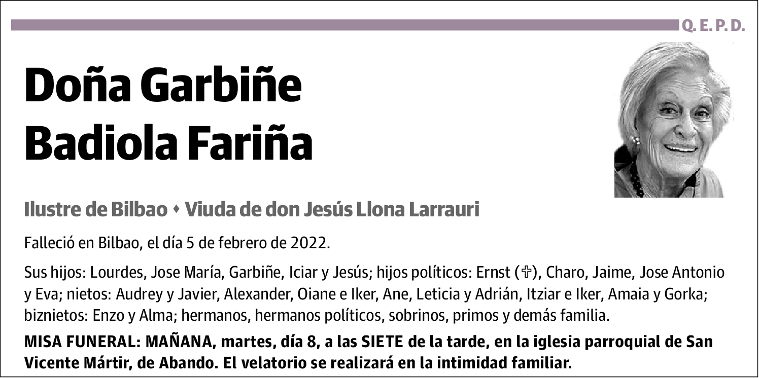 Garbiñe Badiola Fariña