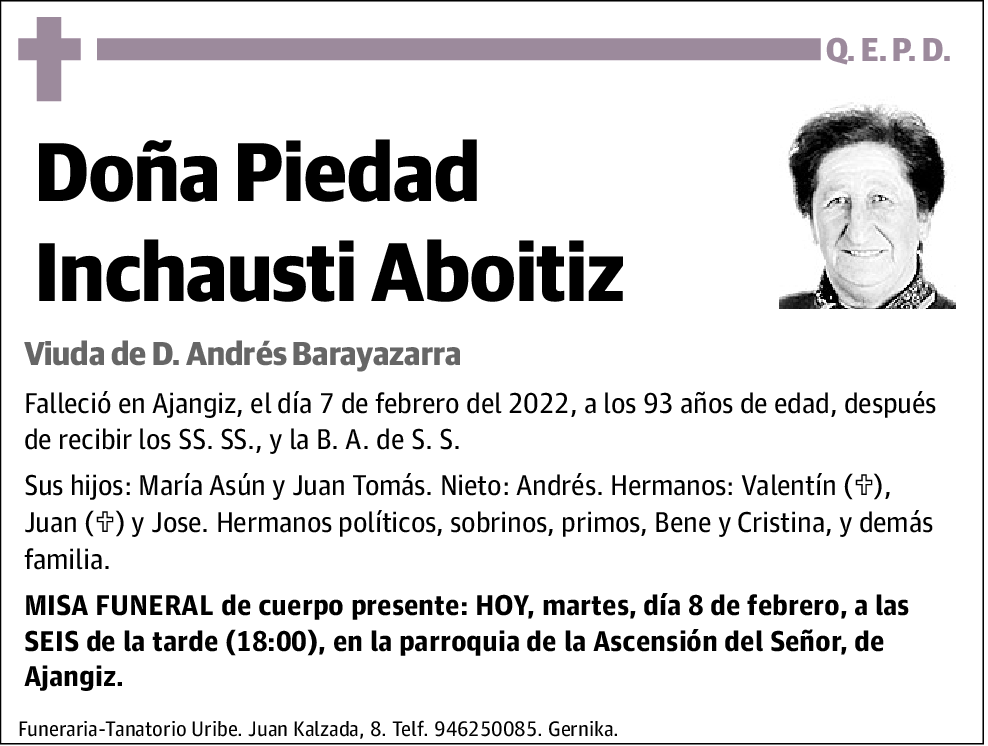 Piedad Inchausti Aboitiz