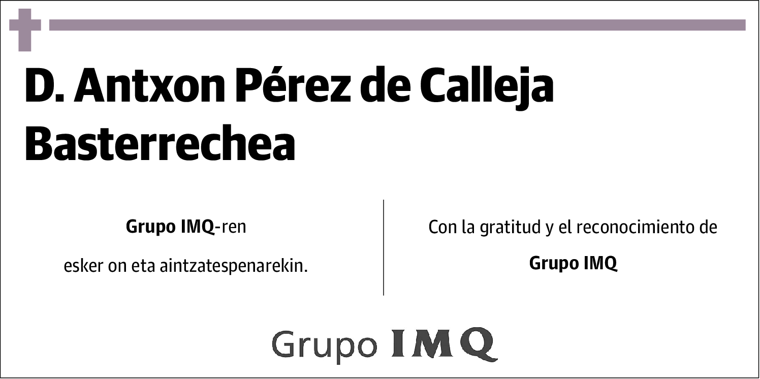 Antxon Pérez De Calleja Basterrechea