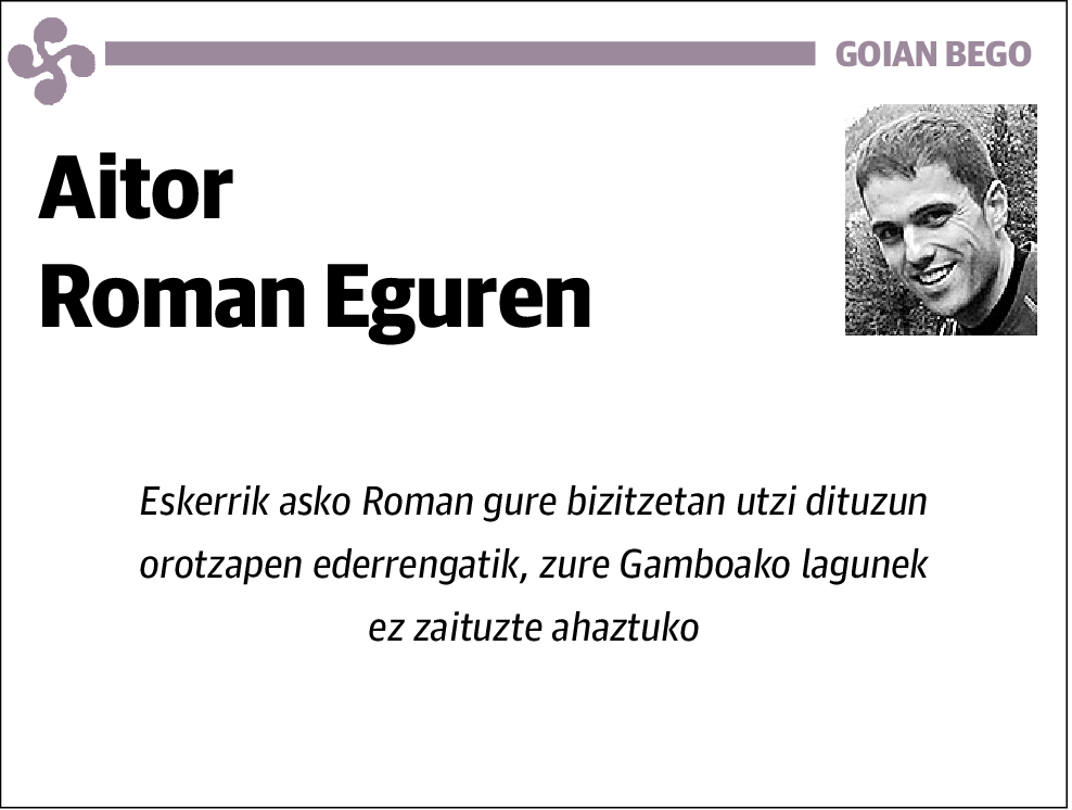 Aitor Roman Eguren