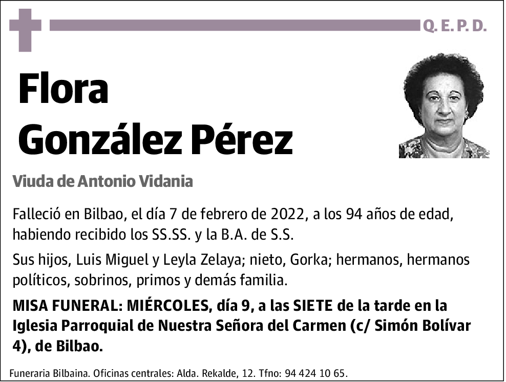 Flora González Pérez