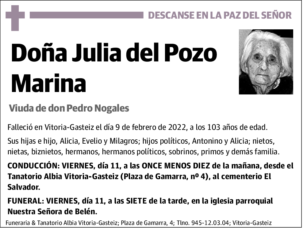 Julia del Pozo Marina