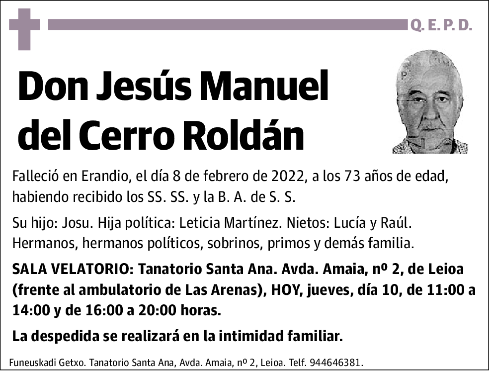 Jesús Manuel del Cerro Roldán