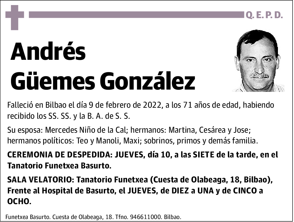 Andrés Güemes González