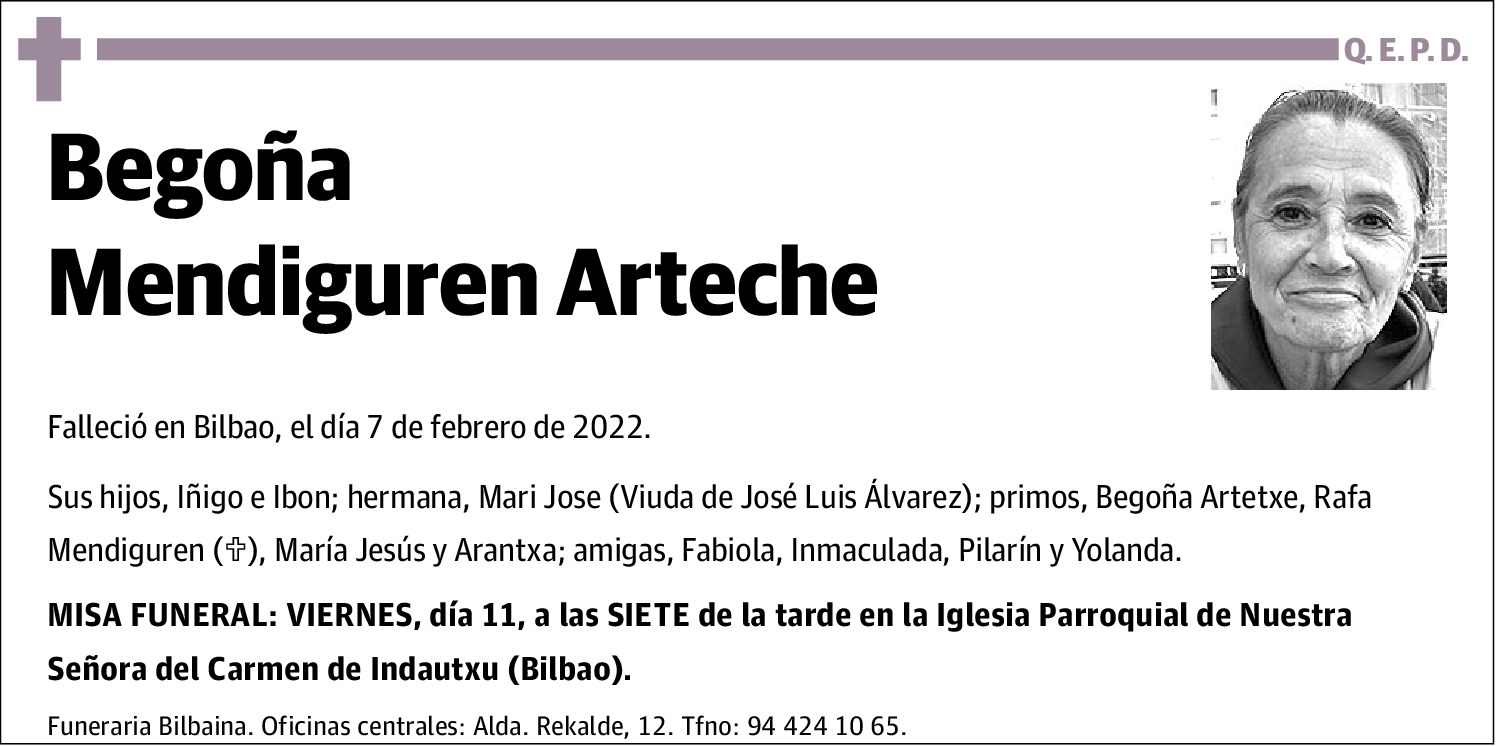 Begoña Mendiguren Arteche