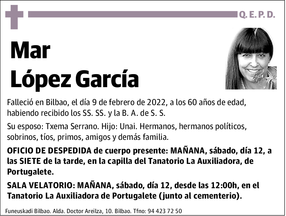 Maria del Mar López García