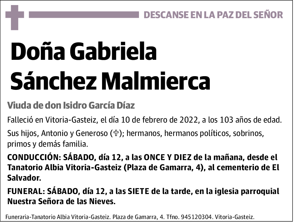 Gabriela Sánchez Malmierca