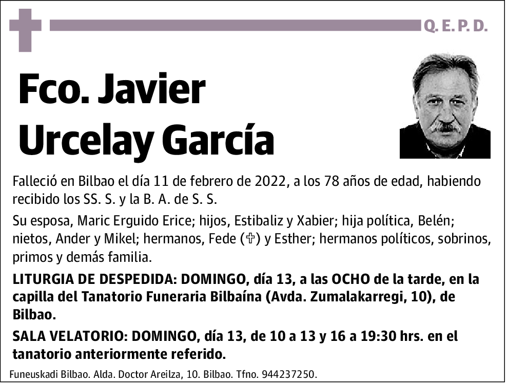 Fco. Javier Urcelay García