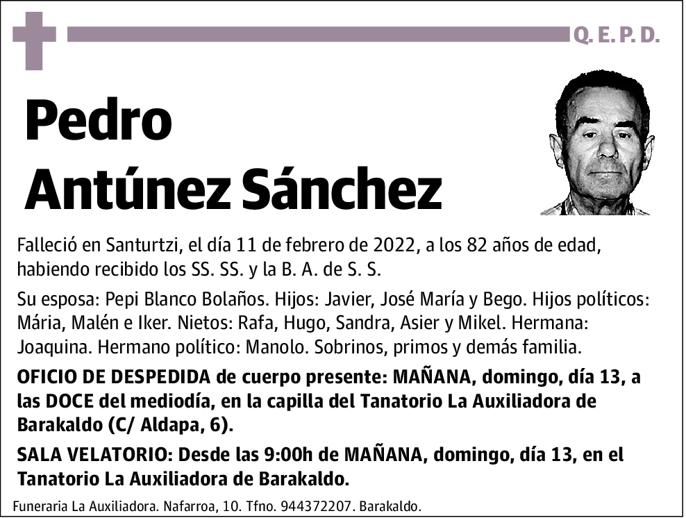 Pedro Antúnez Sánchez