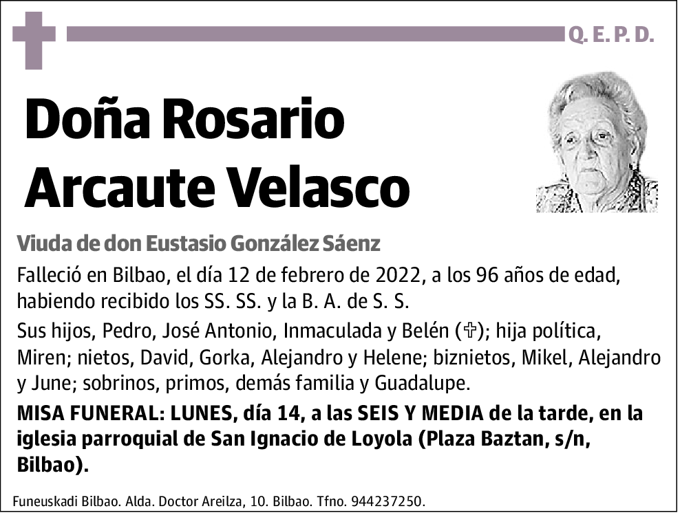 Rosario Arcaute Veasco