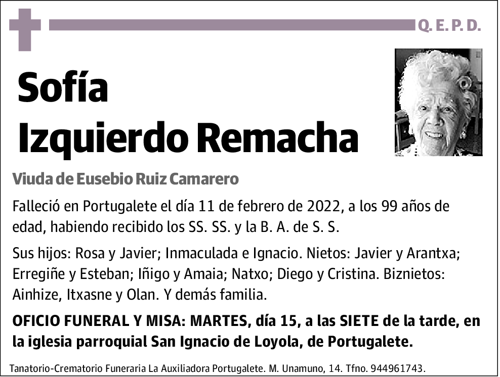 Sofía Izquierdo Remacha