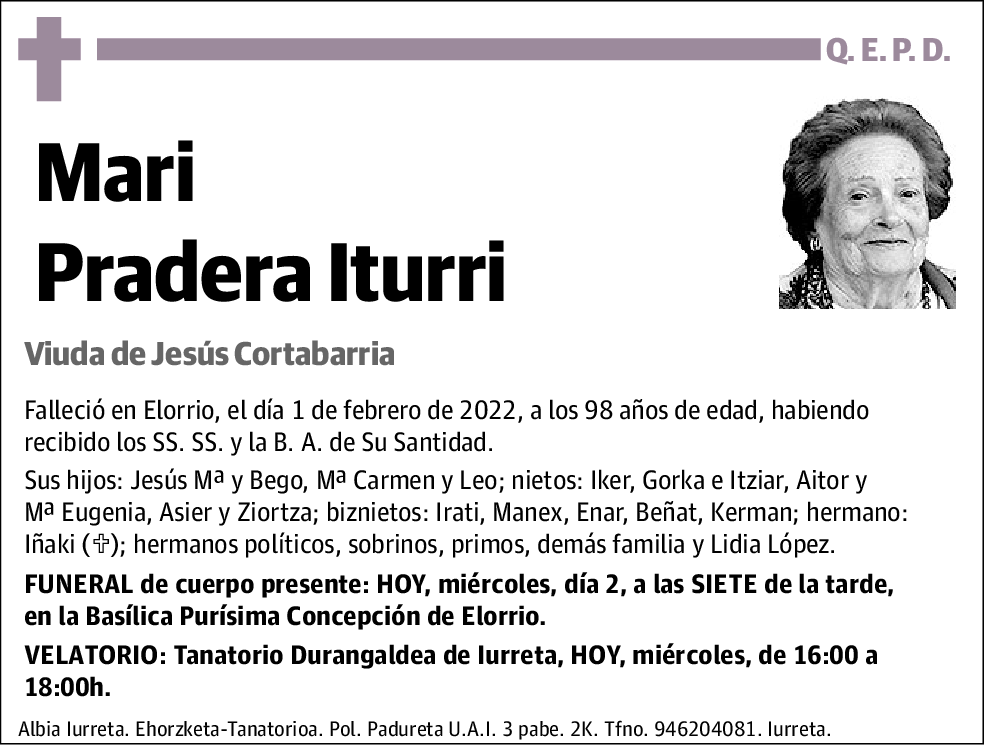 Mari Pradera Iturri