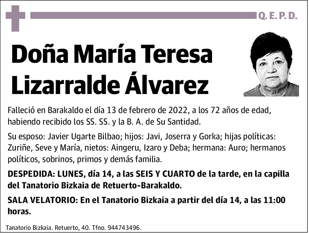 María Teresa Lizarralde Álvarez