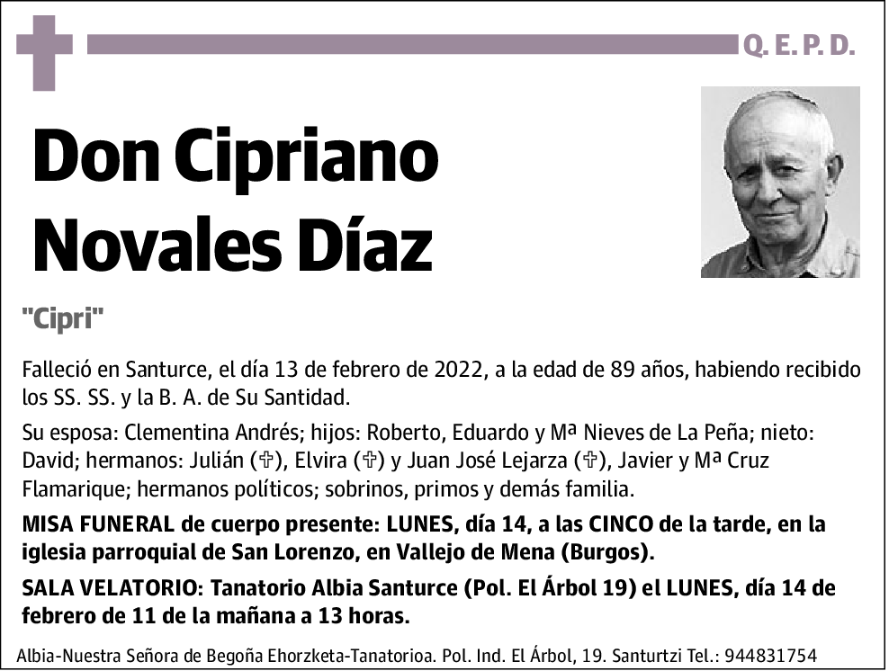 Cipriano Novales Diaz