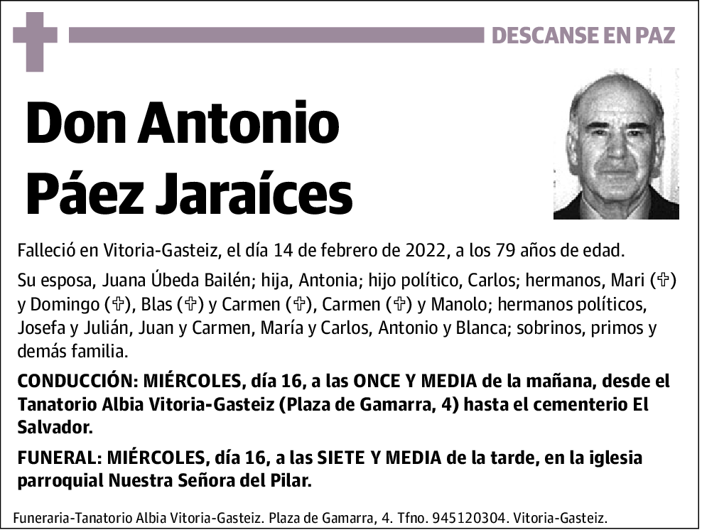 Antonio Páez Jaraíces