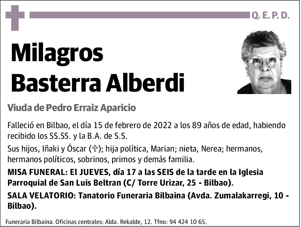 Milagros Basterra Alberdi