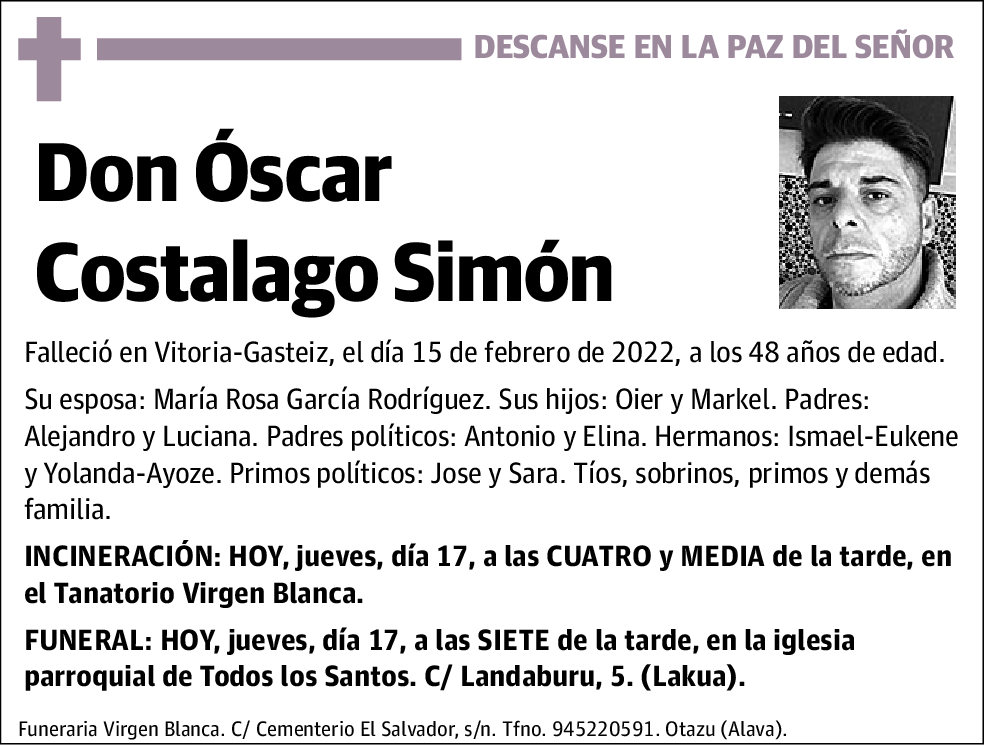 Óscar Costalago Simón