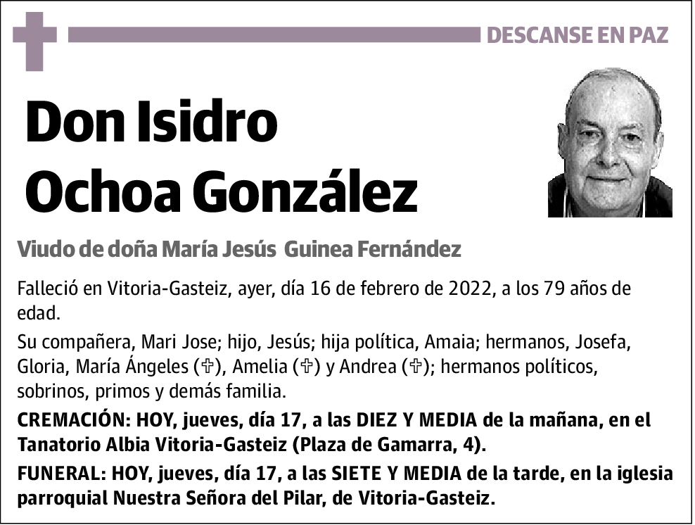 Isidro Ochoa González