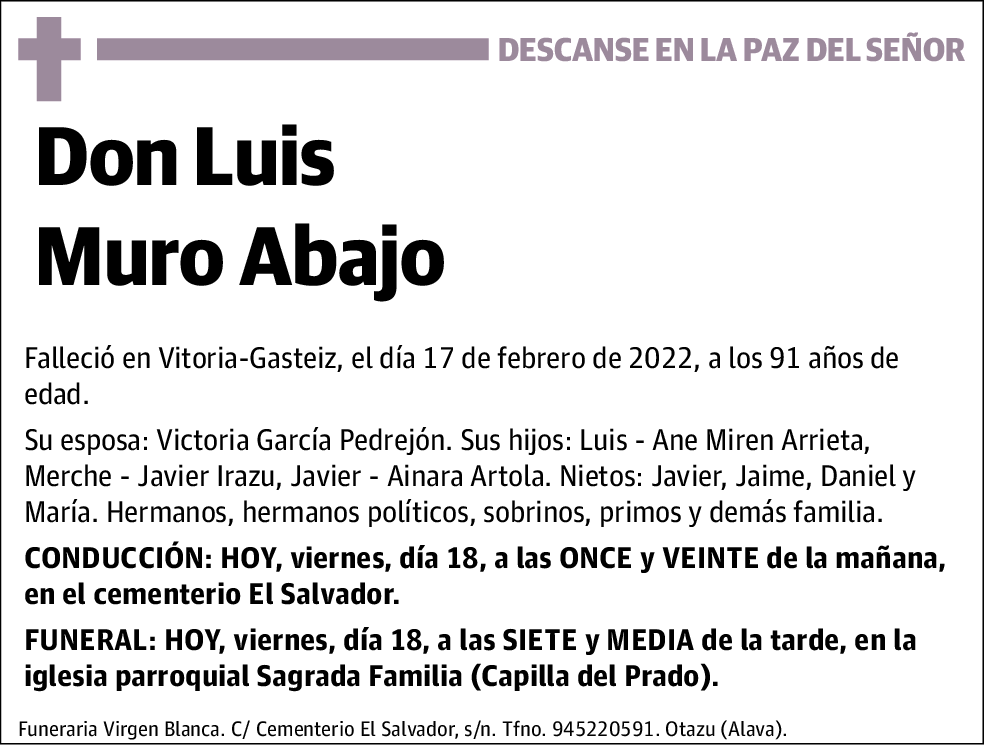 Luis Muro Abajo