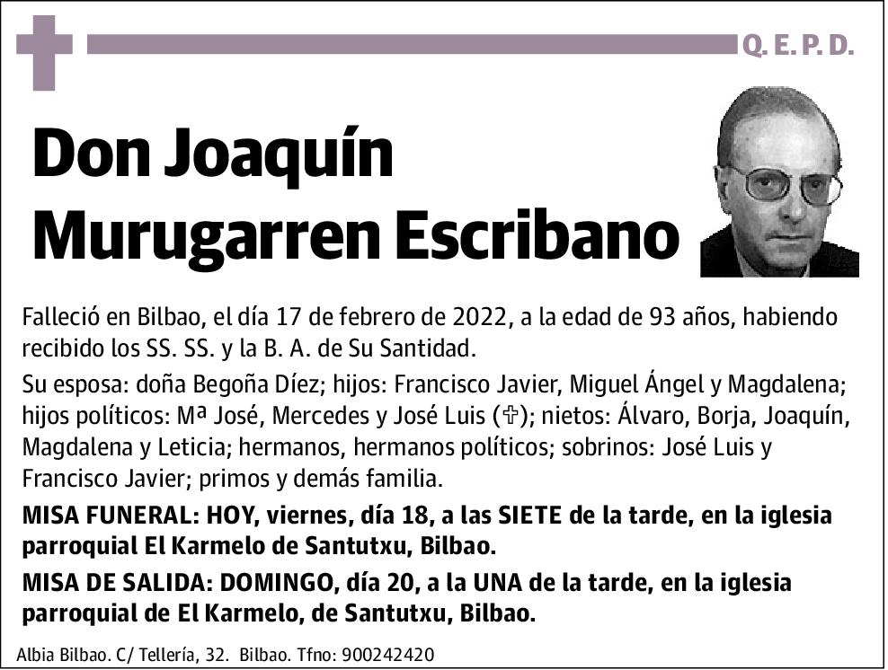 Joaquín Murugarren Escribano