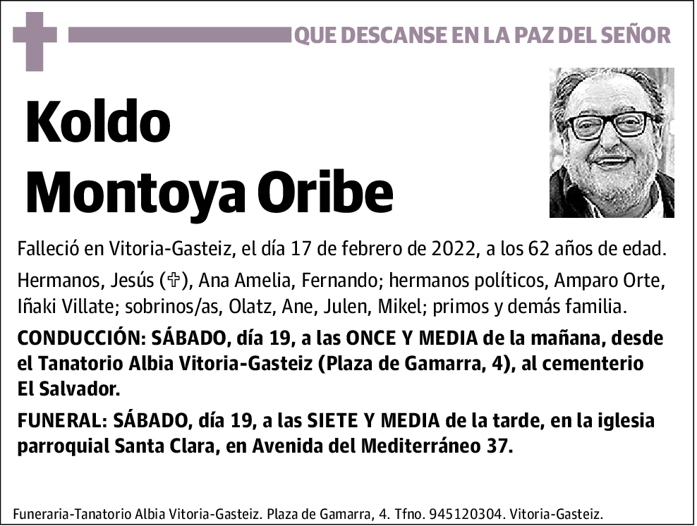 Koldo Montoya Oribe