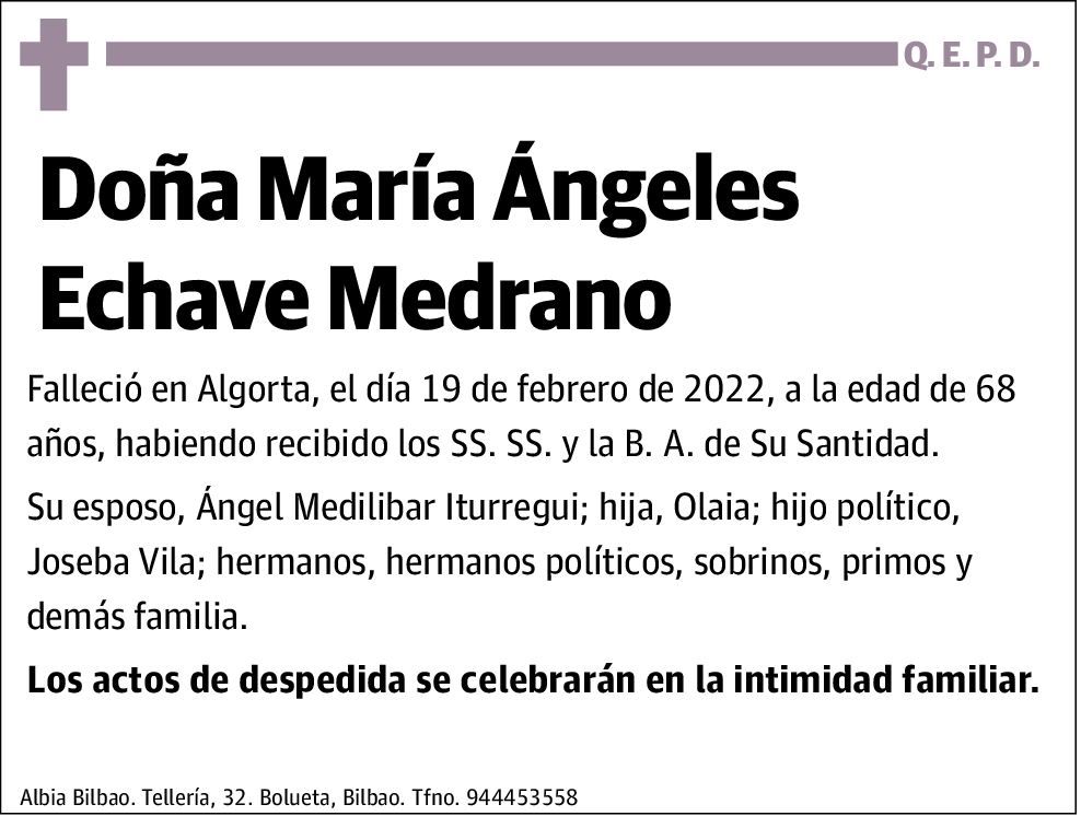 María Ángeles Echave Medrano