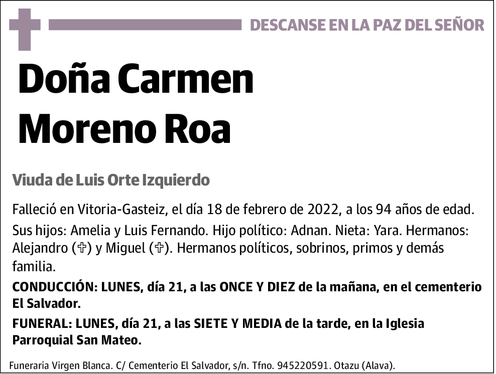 Carmen Moreno Roa