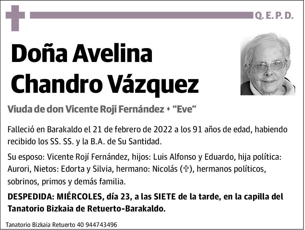 Avelina Chandro Vázquez