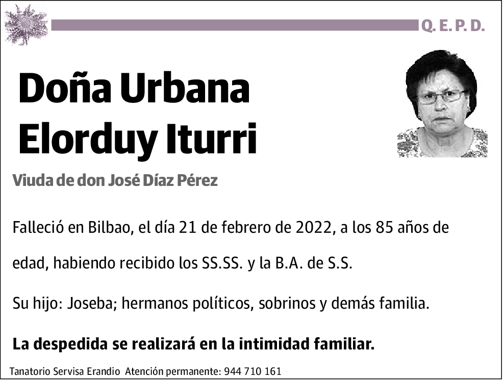 Urbana Elorduy Iturri