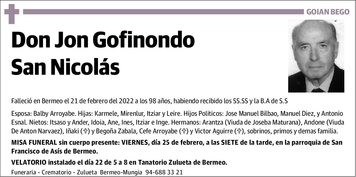 Jon Gofinondo San Nicolás