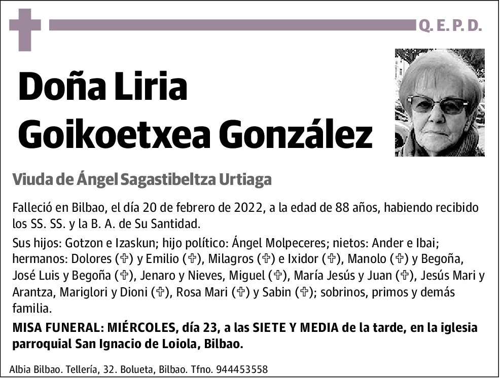 Liria Goikoetxea Gonzalez