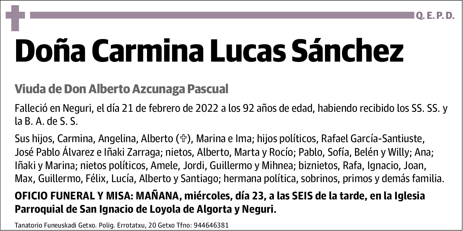 Carmina Lucas Sánchez