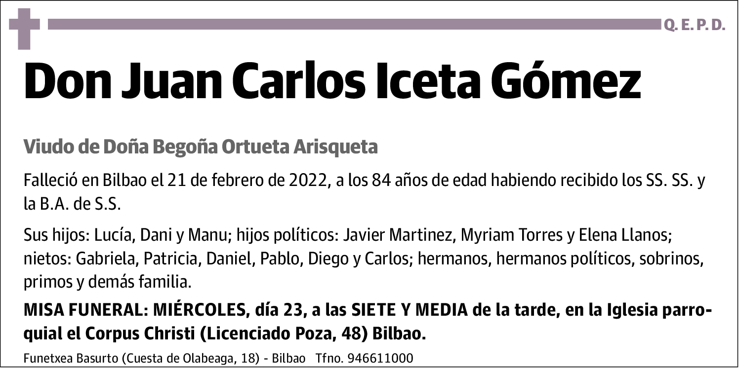 Juan Carlos Iceta Gómez