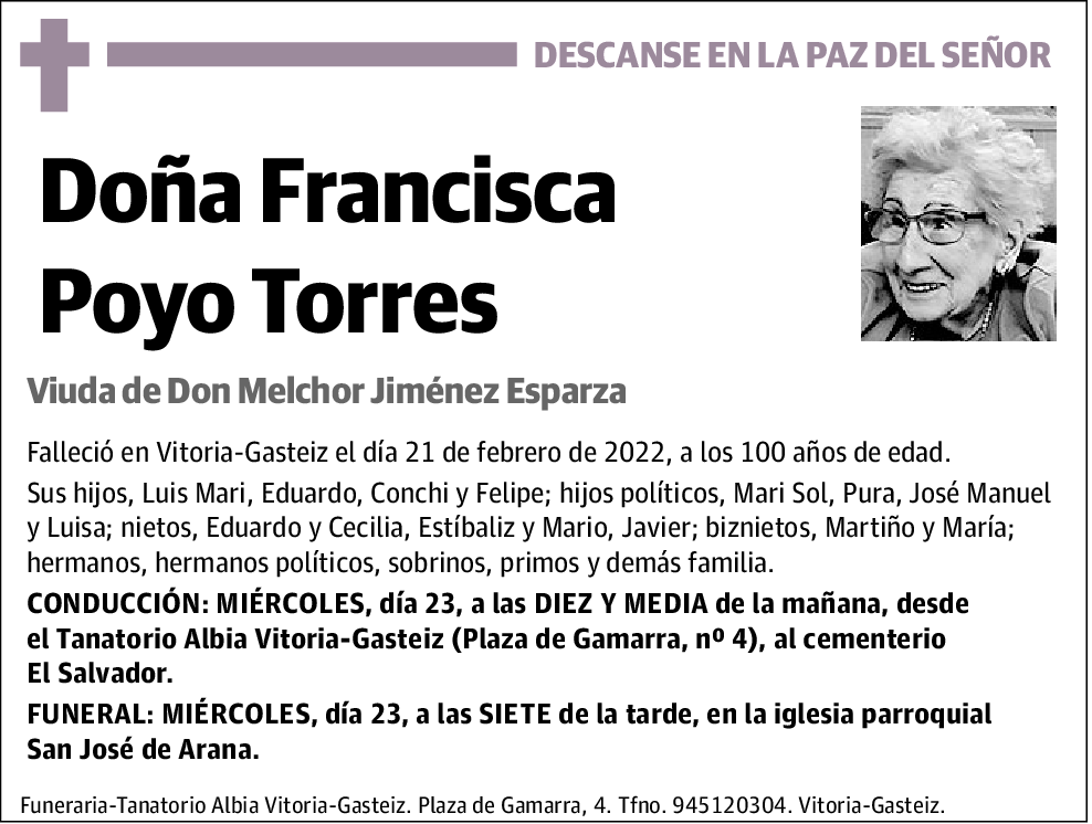 Francisca Poyo Torres