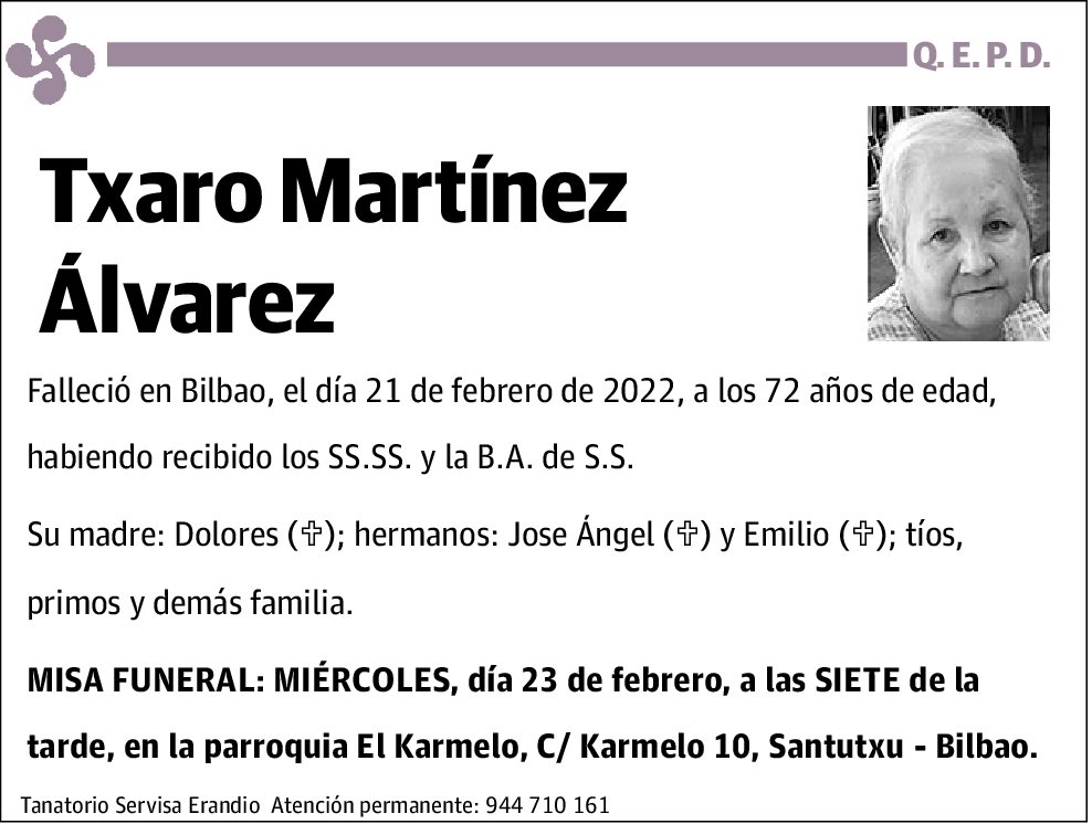 Txaro Martínez Alvarez