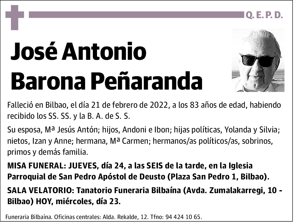 José Antonio Barona Peñaranda