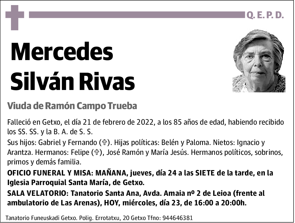 Mercedes Silván Rivas