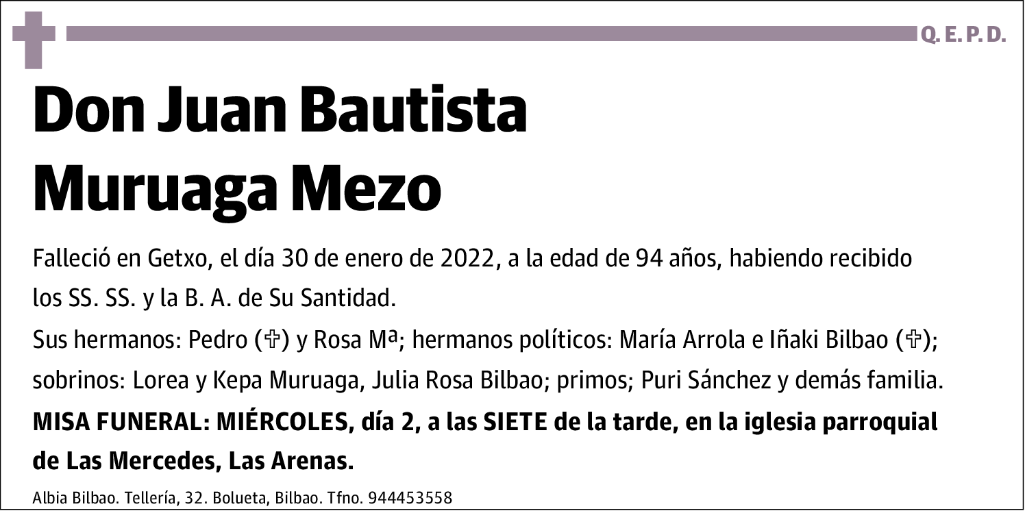 Juan Bautista Muruaga Mezo