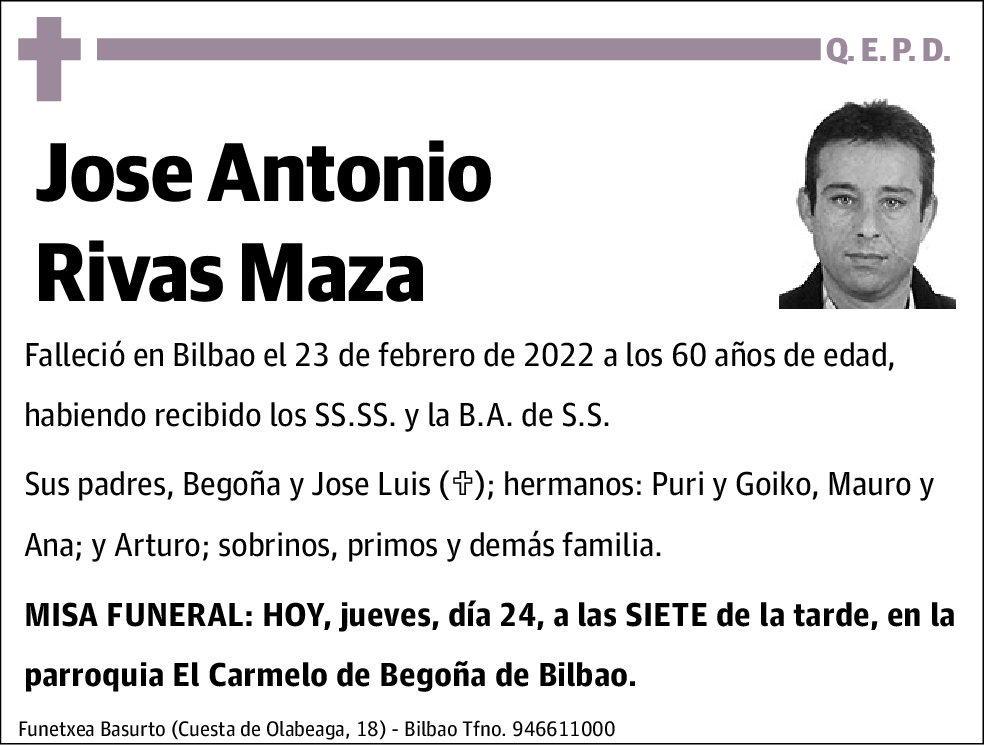 Jose Antonio Rivas Maza