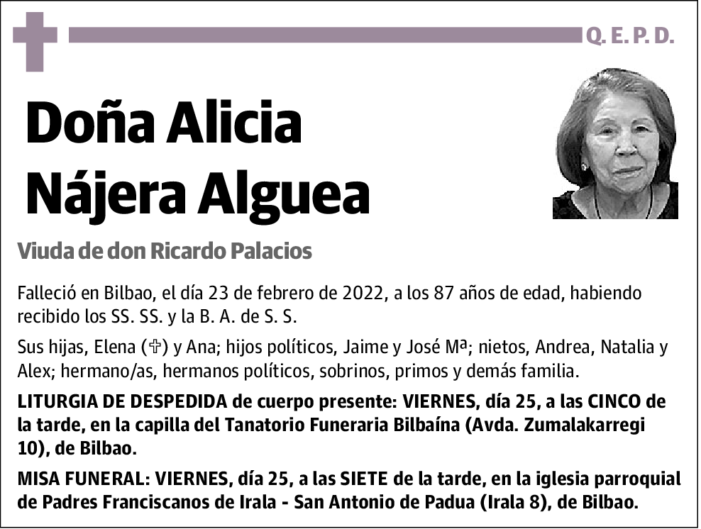 Alicia Najera Alguea