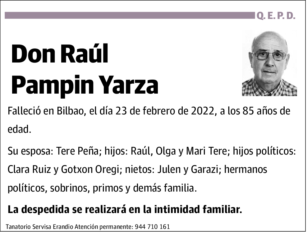 Raúl Pampin Yarza