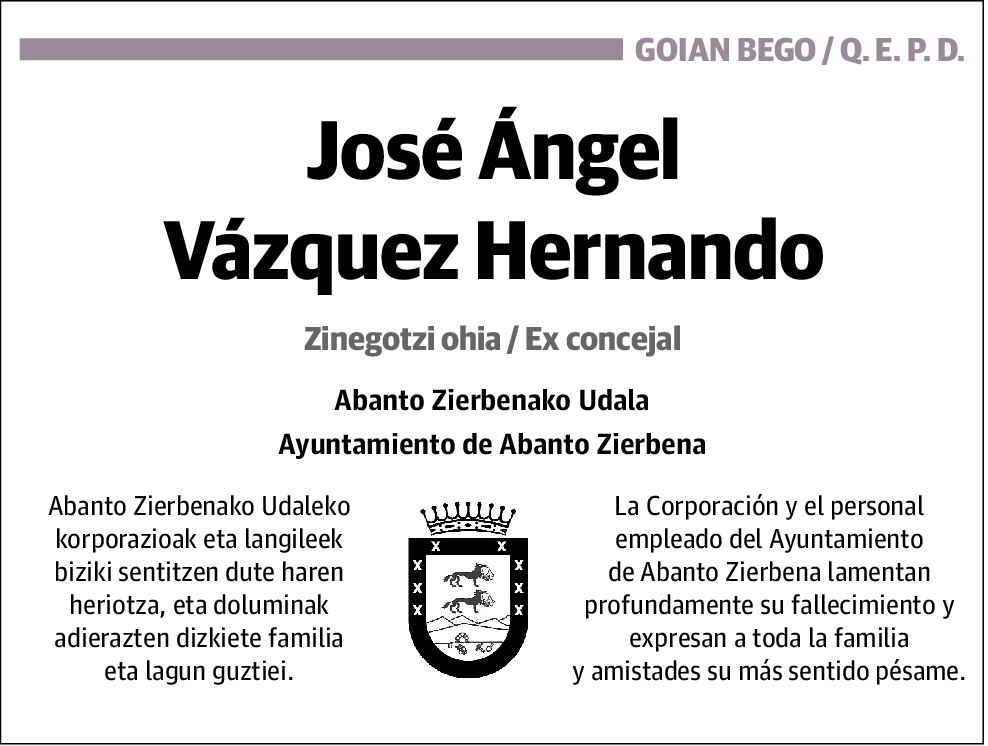 José Ángel Vázquez Hernando