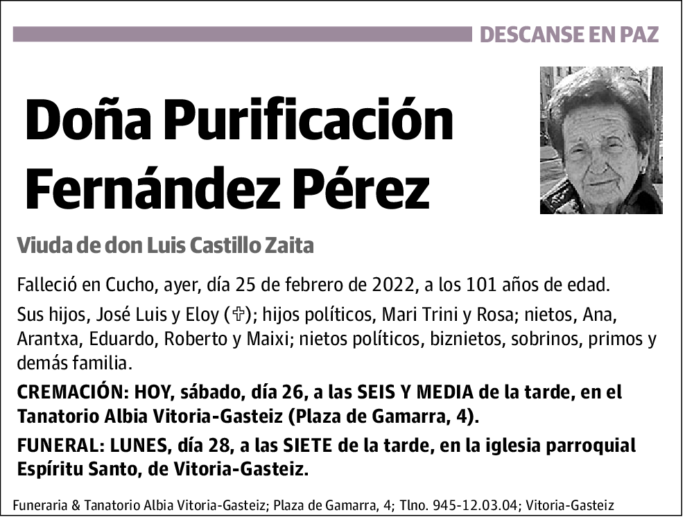 Purificación Fernández Pérez