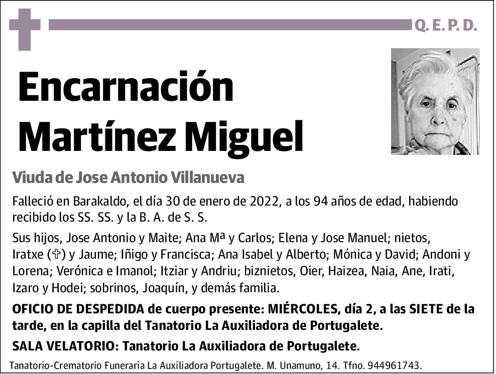 Encarnación Martínez Miguel