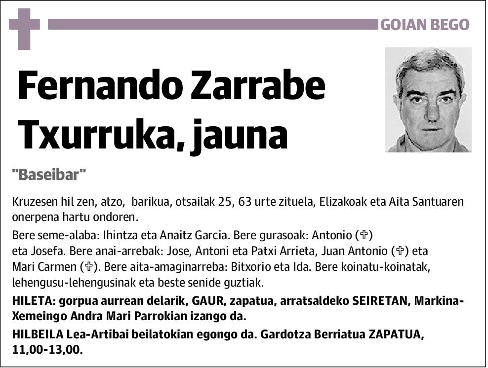 Fernando Zarabe Txurruka