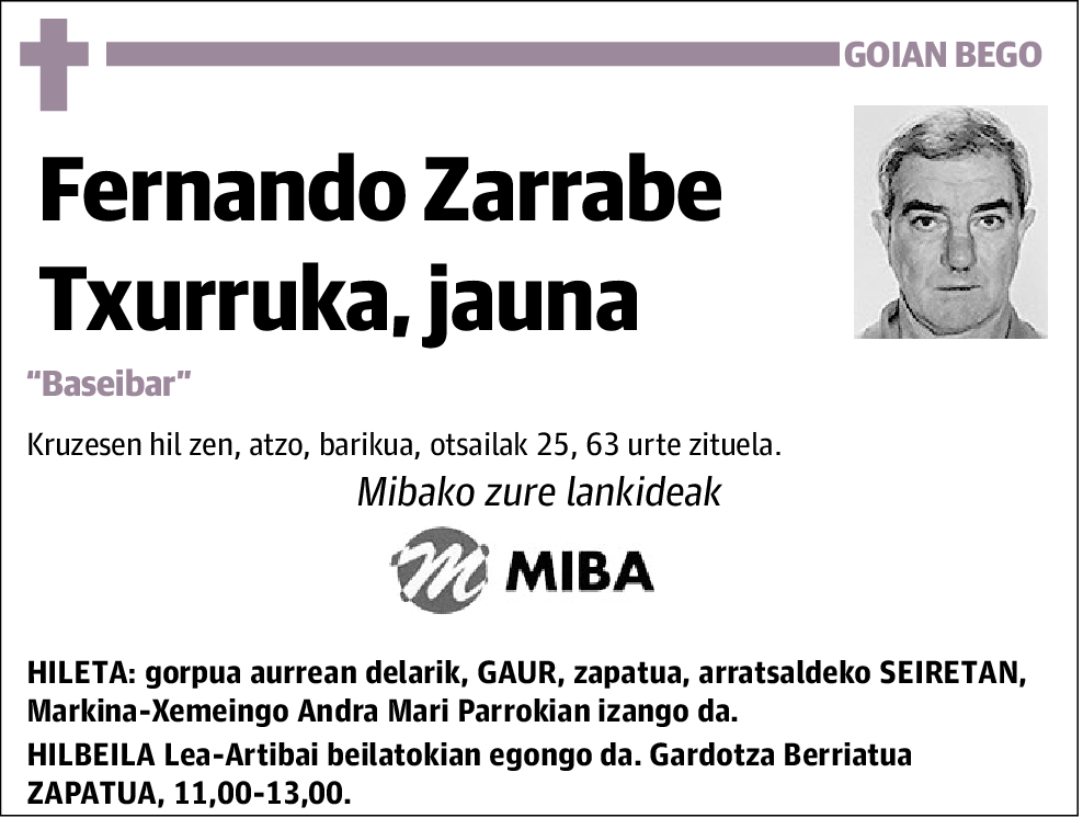 Fernando Zarabe Txurruka