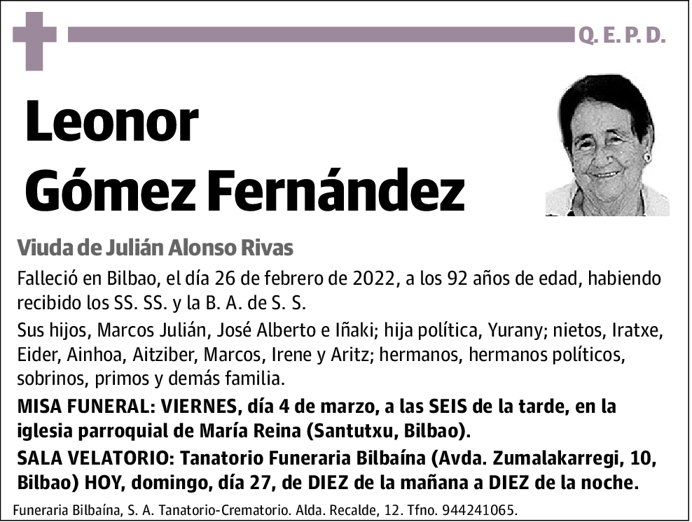 Leonor Gómez Fernández