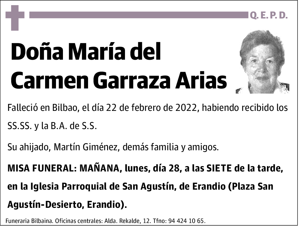 María del Carmen Garraza Arias